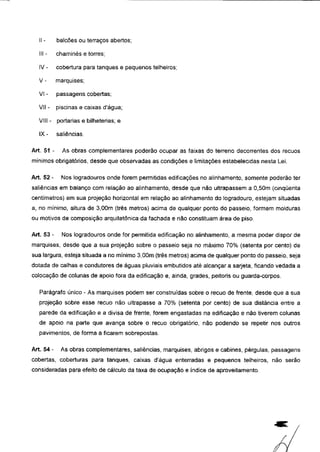 Código de obras e edificações - Palmeira dos Indios