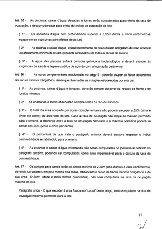 Código de obras e edificações - Palmeira dos Indios