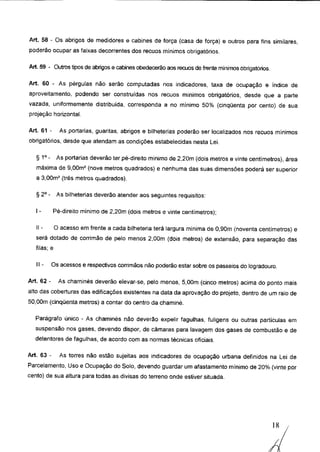 Código de obras e edificações - Palmeira dos Indios