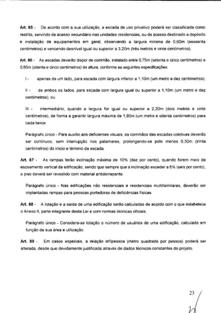 Código de obras e edificações - Palmeira dos Indios