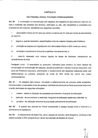 Código de obras e edificações - Palmeira dos Indios
