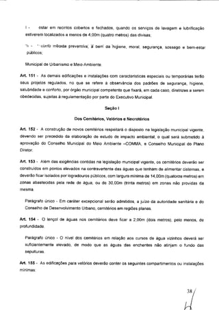Código de obras e edificações - Palmeira dos Indios