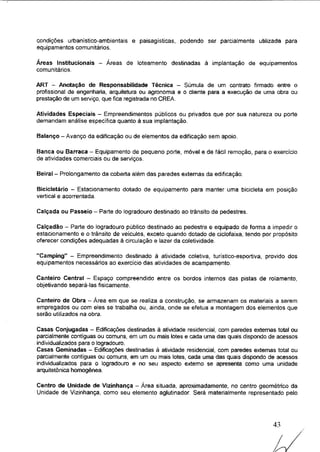 Código de obras e edificações - Palmeira dos Indios