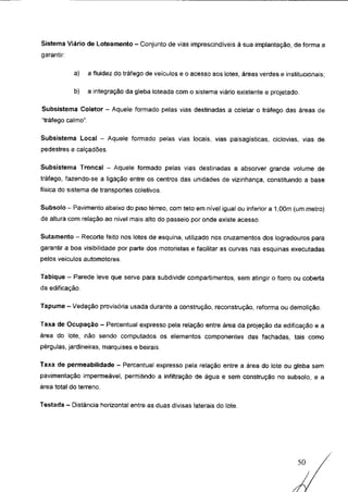 Código de obras e edificações - Palmeira dos Indios