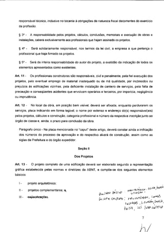 Código de obras e edificações - Palmeira dos Indios