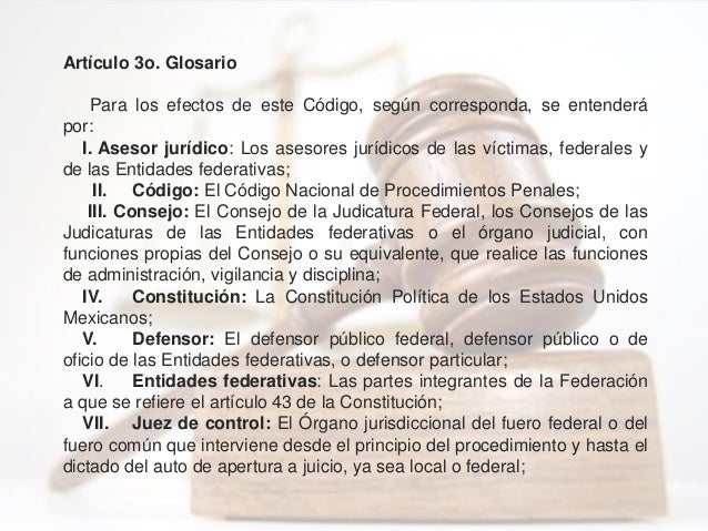 Artículo 146 Código Nacional De Procedimientos Penales es.slideshare.net
