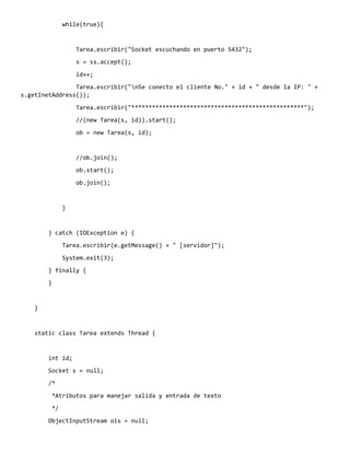 Ejemplo de RPC (Servidor de Archivos) enviar archivo en Java utilizando ...