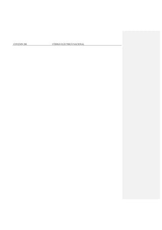 COVENIN 200 CÓDIGO ELÉCTRICO NACIONAL
 