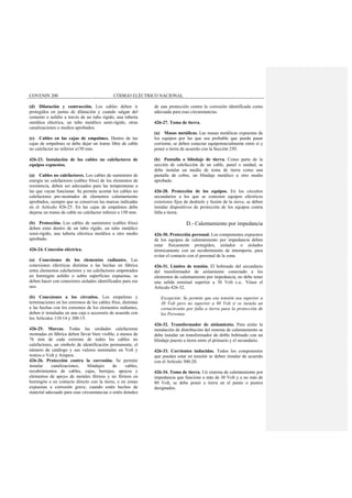 CODIGO ELECTRICO NACIONAL