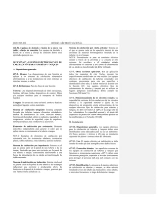 CODIGO ELECTRICO NACIONAL