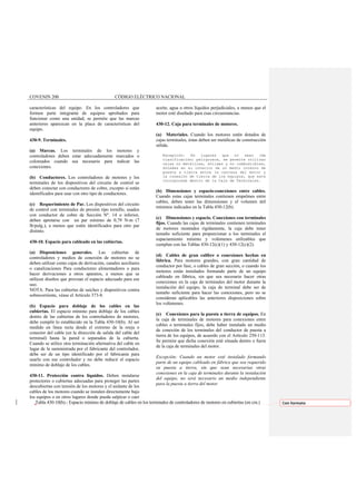 CODIGO ELECTRICO NACIONAL