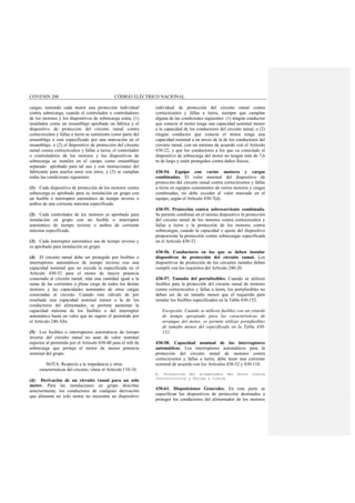 CODIGO ELECTRICO NACIONAL