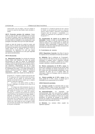 CODIGO ELECTRICO NACIONAL