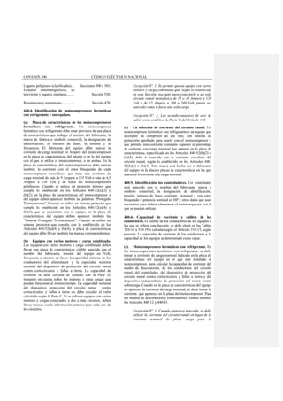 CODIGO ELECTRICO NACIONAL