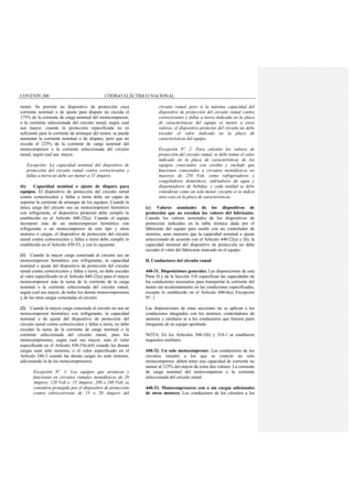 CODIGO ELECTRICO NACIONAL
