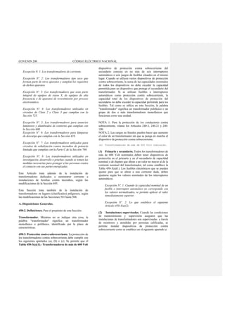 CODIGO ELECTRICO NACIONAL