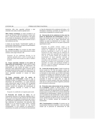 CODIGO ELECTRICO NACIONAL