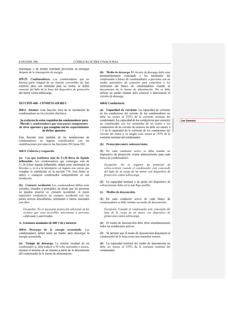 CODIGO ELECTRICO NACIONAL