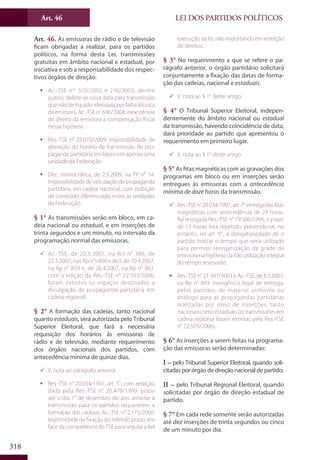 Codigo eleitoral 2012