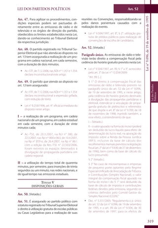 Codigo eleitoral 2012