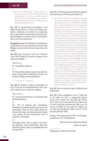 Codigo eleitoral 2012