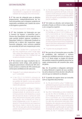 Codigo eleitoral 2012