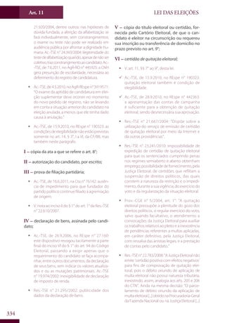 Codigo eleitoral 2012