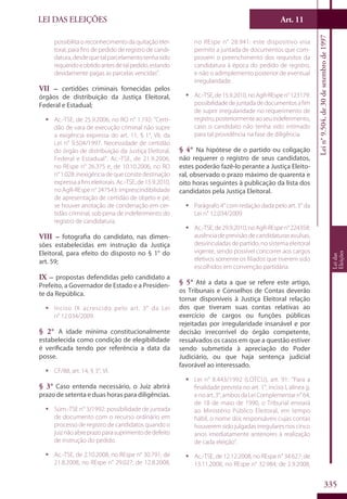 Codigo eleitoral 2012