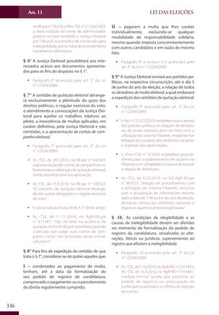 Codigo eleitoral 2012