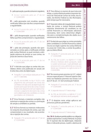 Codigo eleitoral 2012