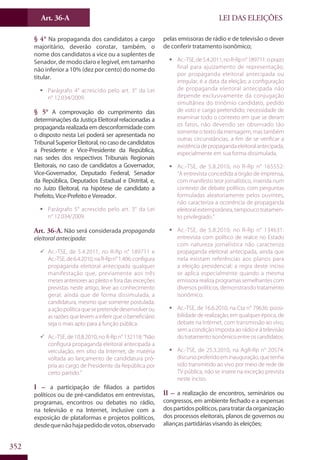 Codigo eleitoral 2012