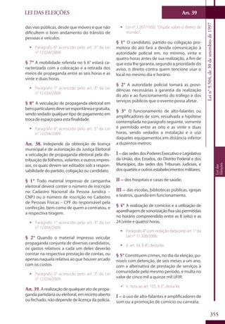 Codigo eleitoral 2012