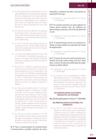 Codigo eleitoral 2012