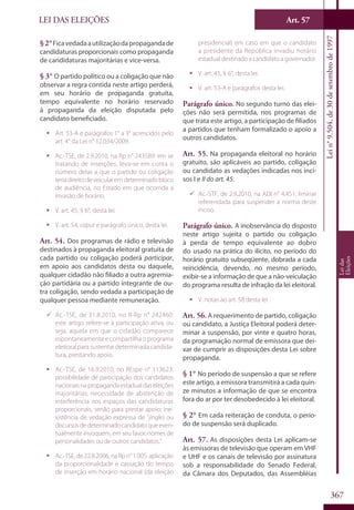 Codigo eleitoral 2012