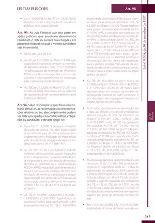 Codigo eleitoral 2012