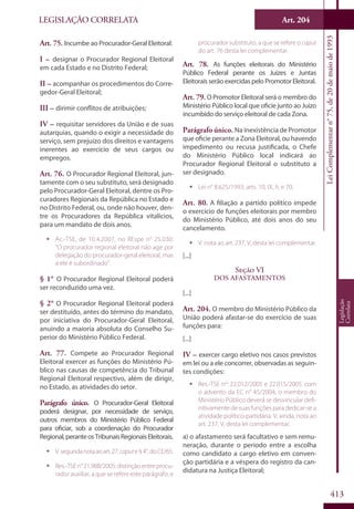 Codigo eleitoral 2012