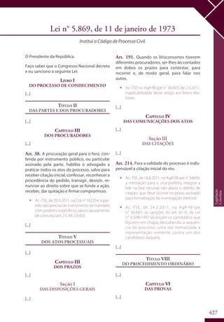 Codigo eleitoral 2012