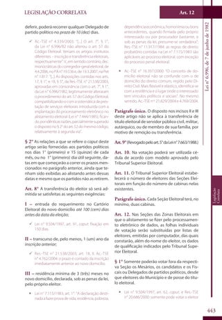 Codigo eleitoral 2012