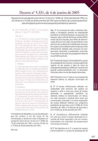 Codigo eleitoral 2012