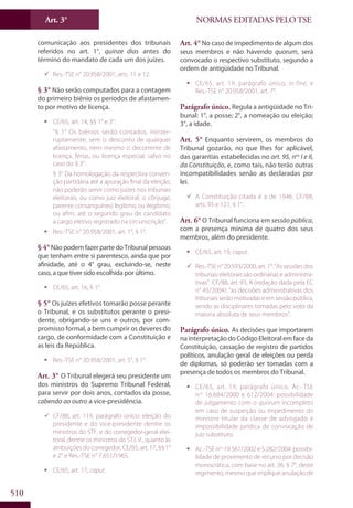 Codigo eleitoral 2012