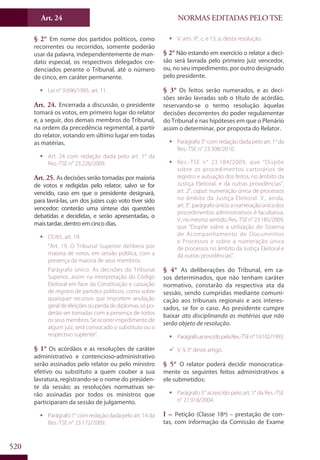 Codigo eleitoral 2012