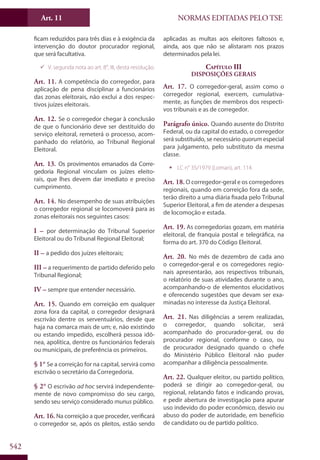 Codigo eleitoral 2012