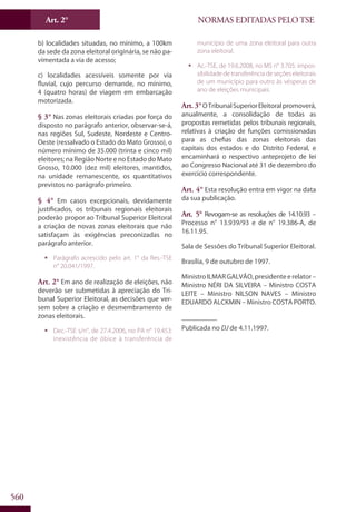 Codigo eleitoral 2012