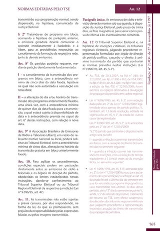 Codigo eleitoral 2012