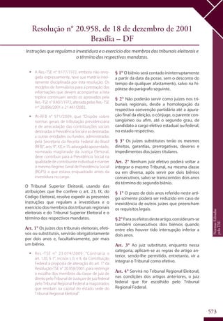 Codigo eleitoral 2012