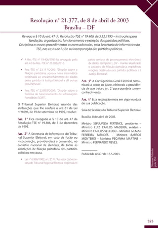 Codigo eleitoral 2012