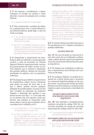 Codigo eleitoral 2012