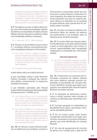 Codigo eleitoral 2012