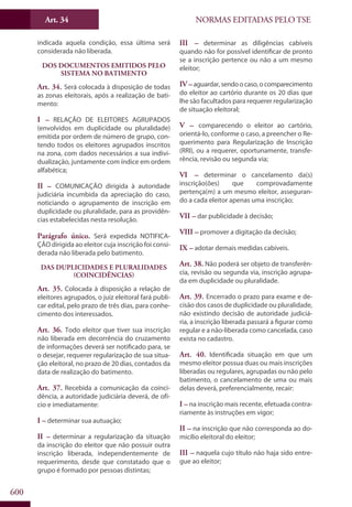 Codigo eleitoral 2012