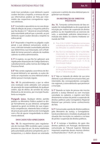 Codigo eleitoral 2012